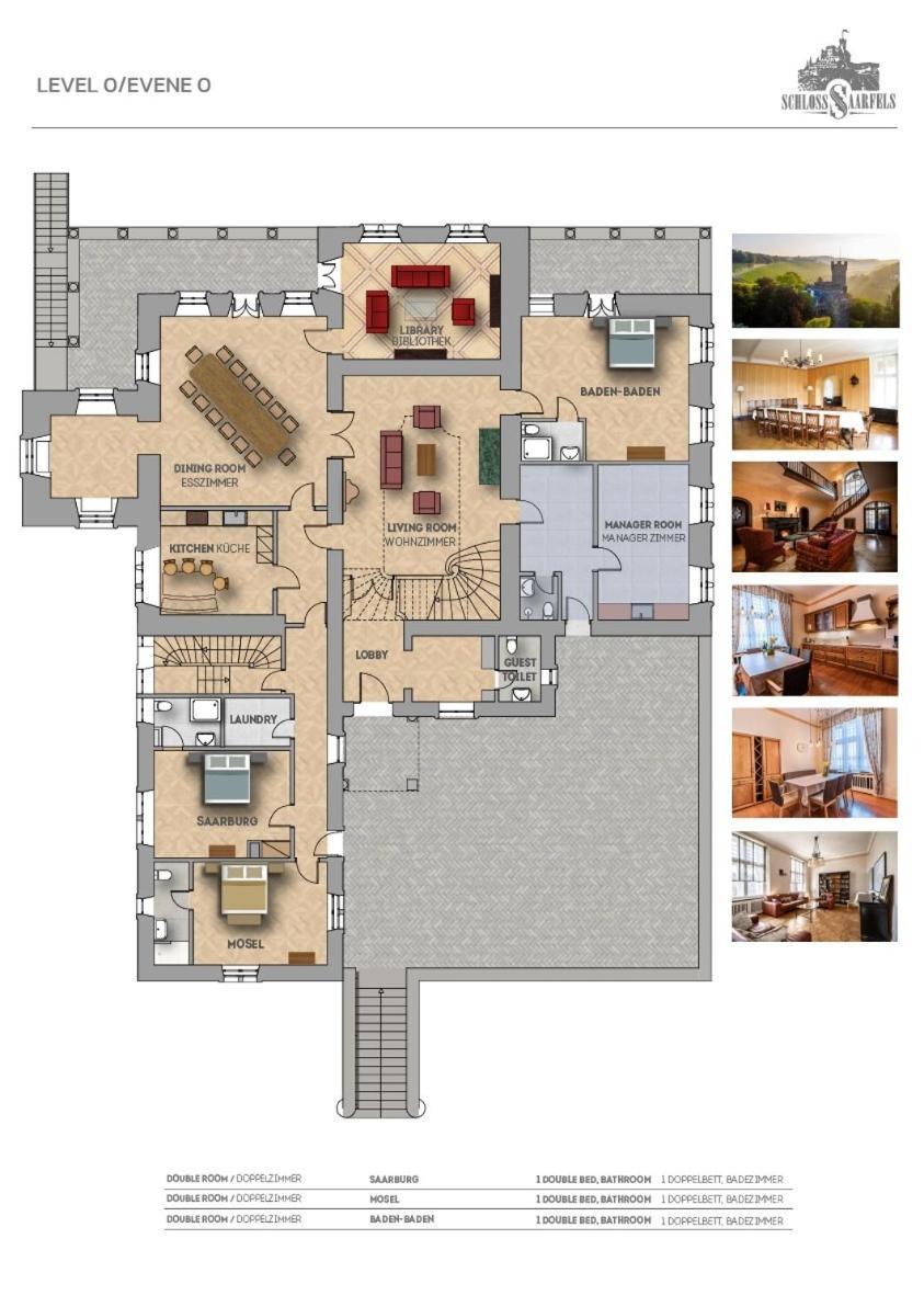 הוילה Serrig Saar Castle - Cozy Mansion Near Vineyard מראה חיצוני תמונה